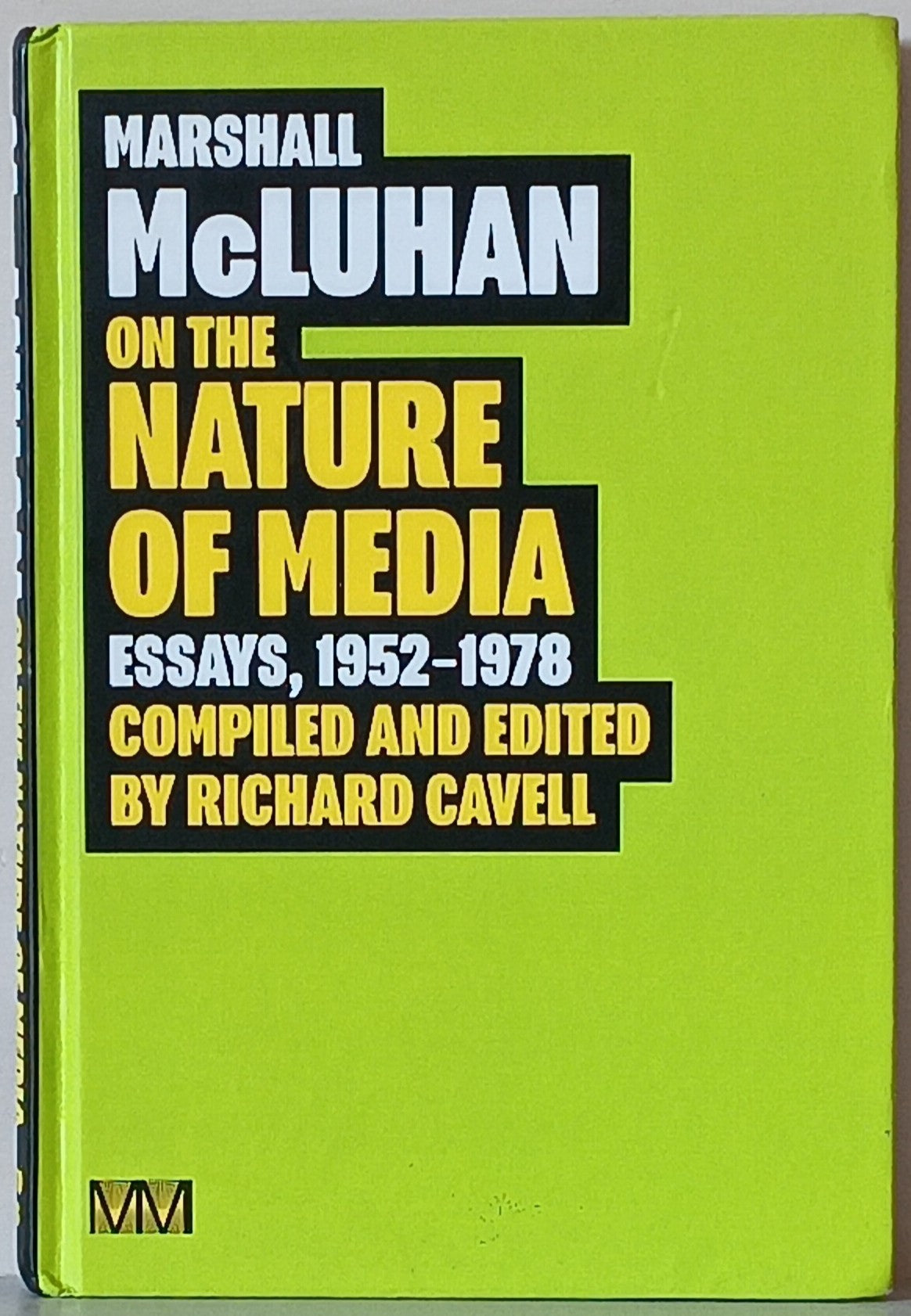 Marshall McLuhan: On the Nature of Media (hardbound)