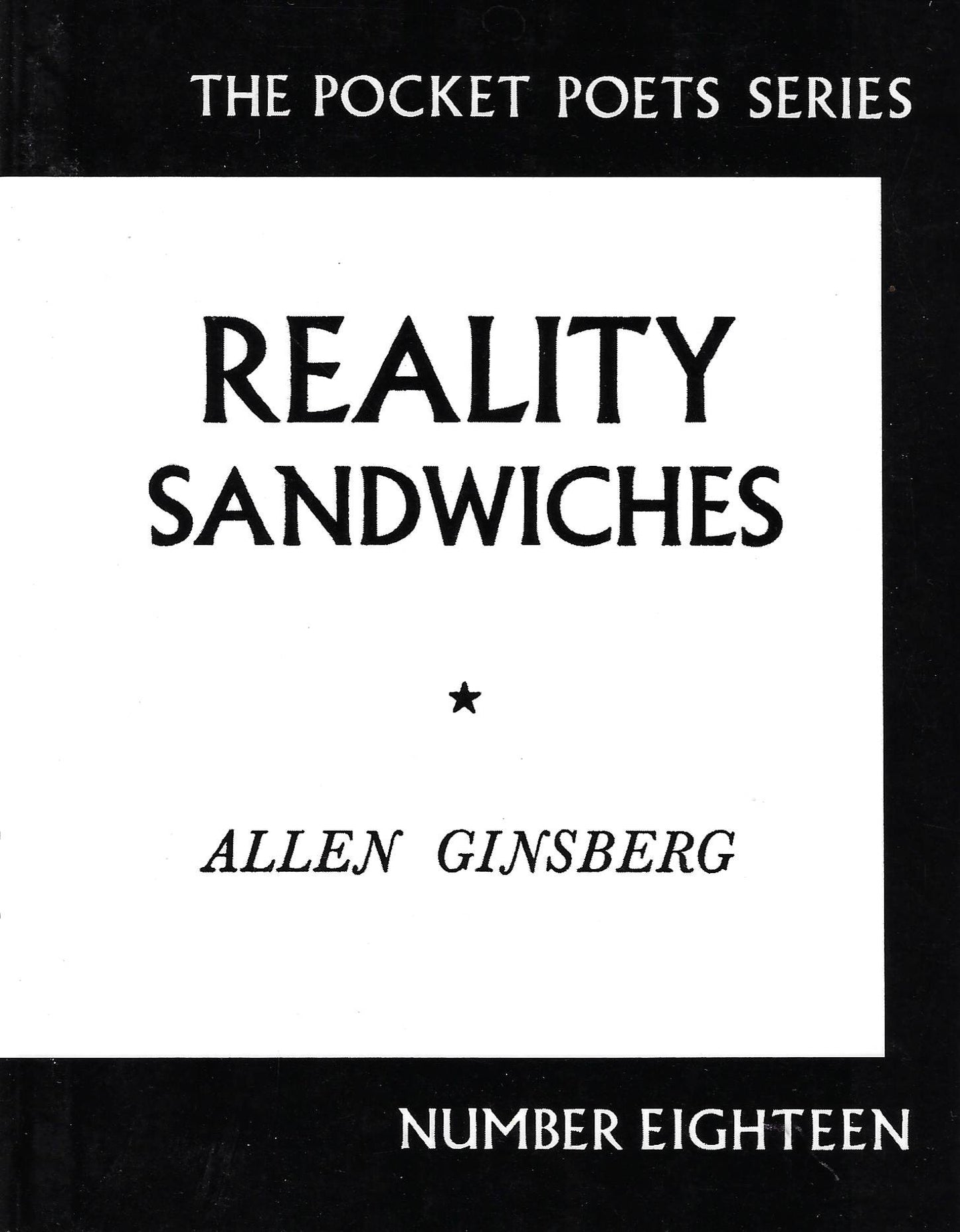 Allen Ginsberg: Reality Sandwiches