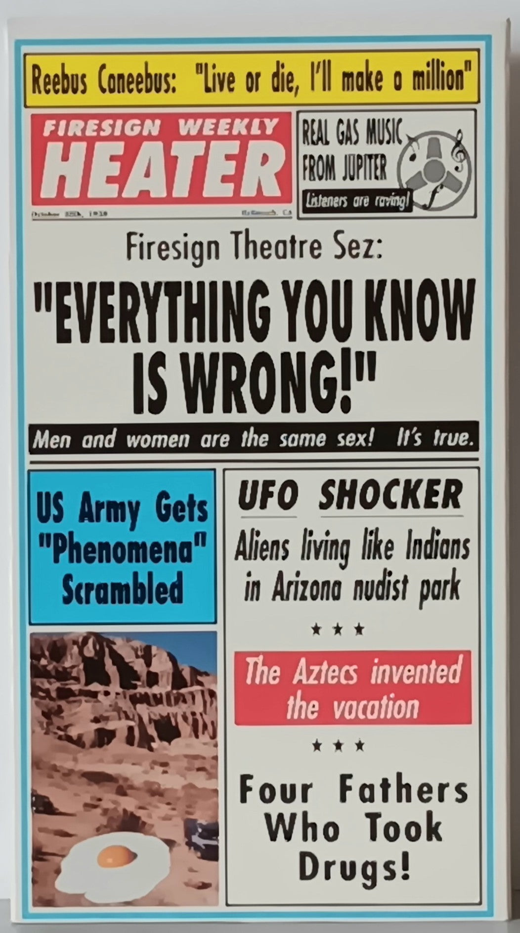 Firesign Theatre: Everything You Know is Wrong (vhs)