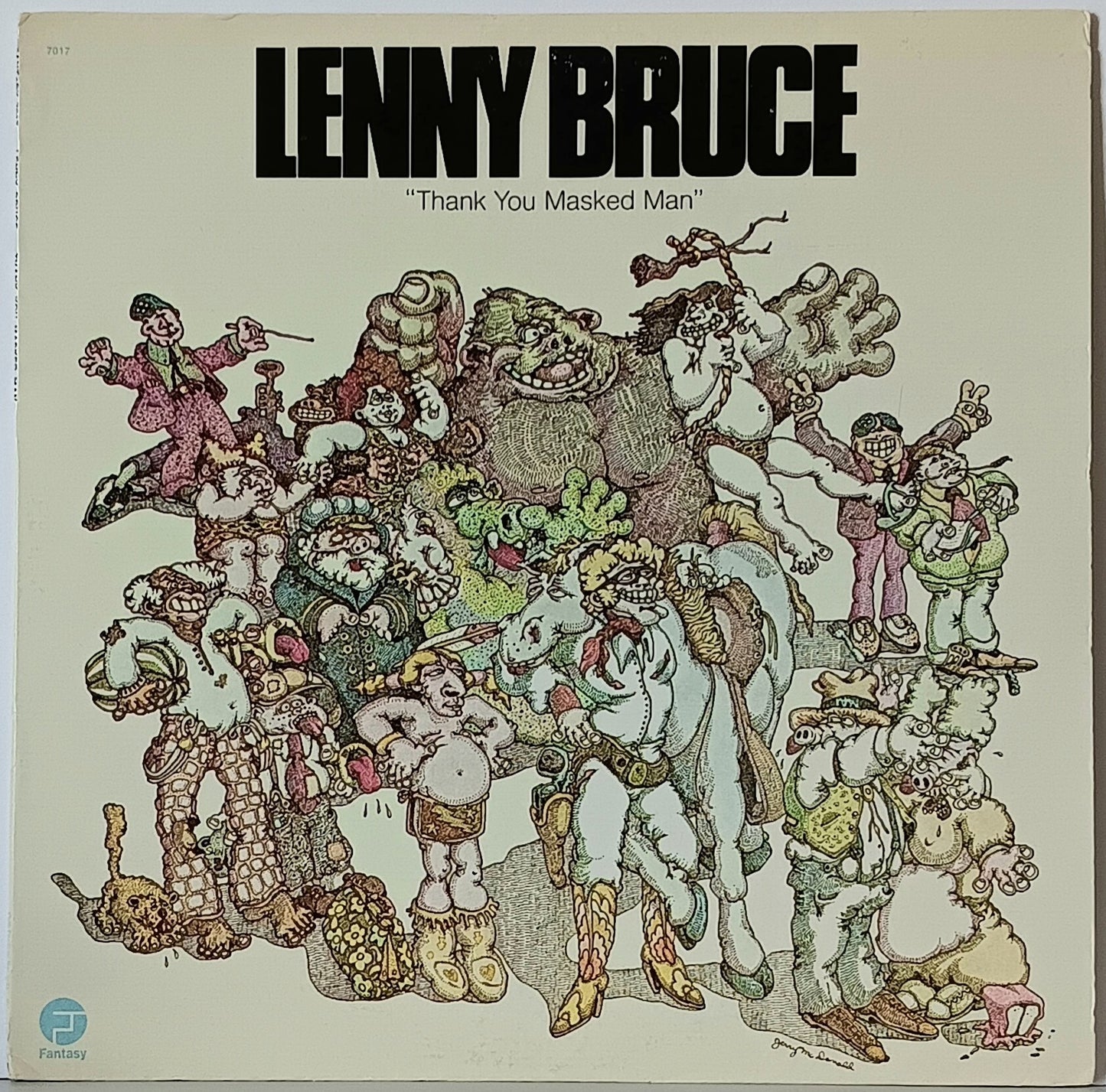 Lenny Bruce: Thank You Masked Man (vinyl)