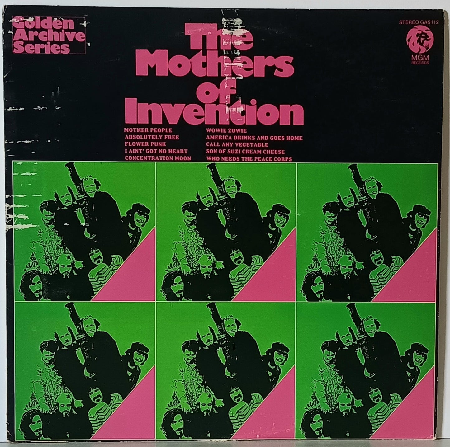 Zappa and the Mothers: The Mothers of Invention. MGM Golden Archive Series (vinyl)