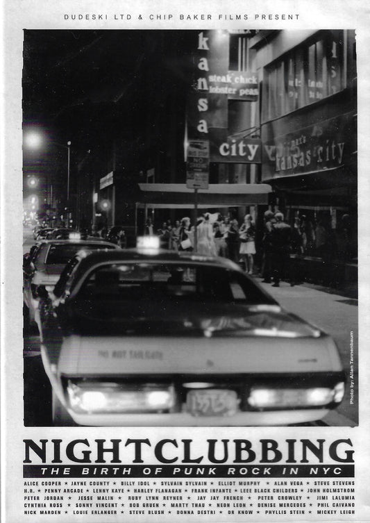 Nightclubbing: The Birth of Punk in NYC