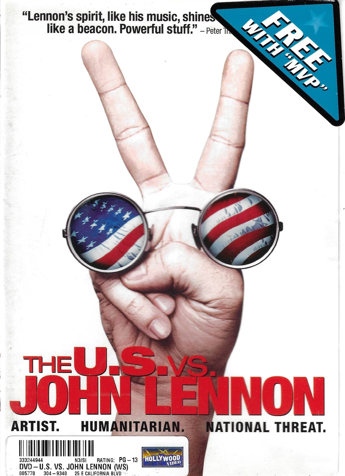 John Lennon - The US vs John Lennon (dvd)