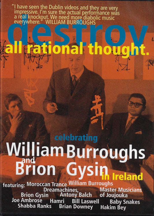 William S. Burroughs – Destroy All Rational Thought (dvd)