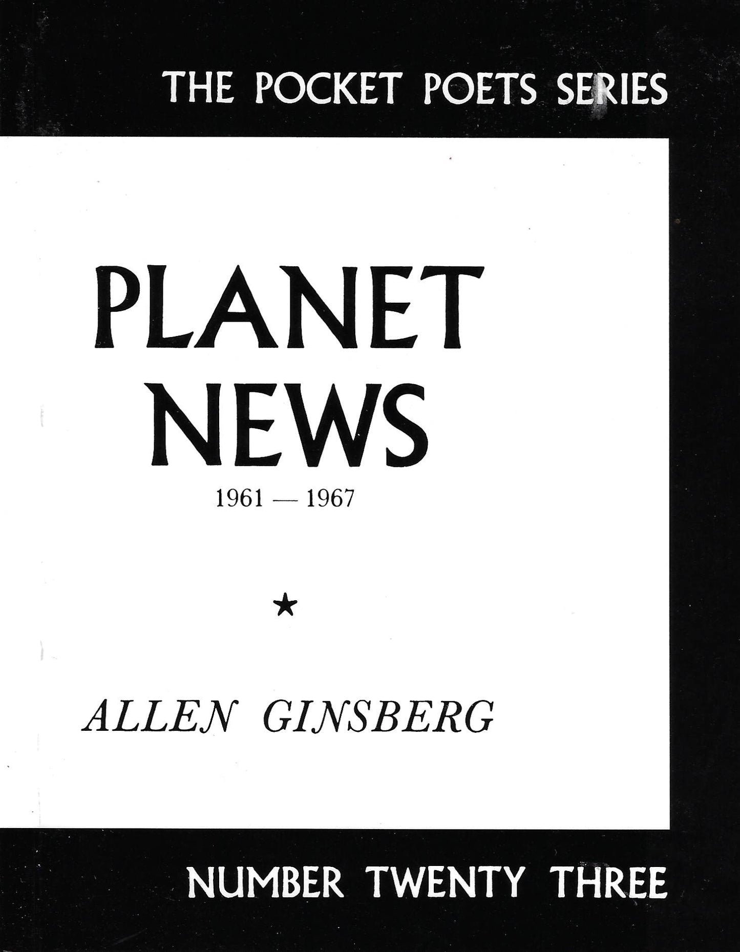Allen Ginsberg: Planet News