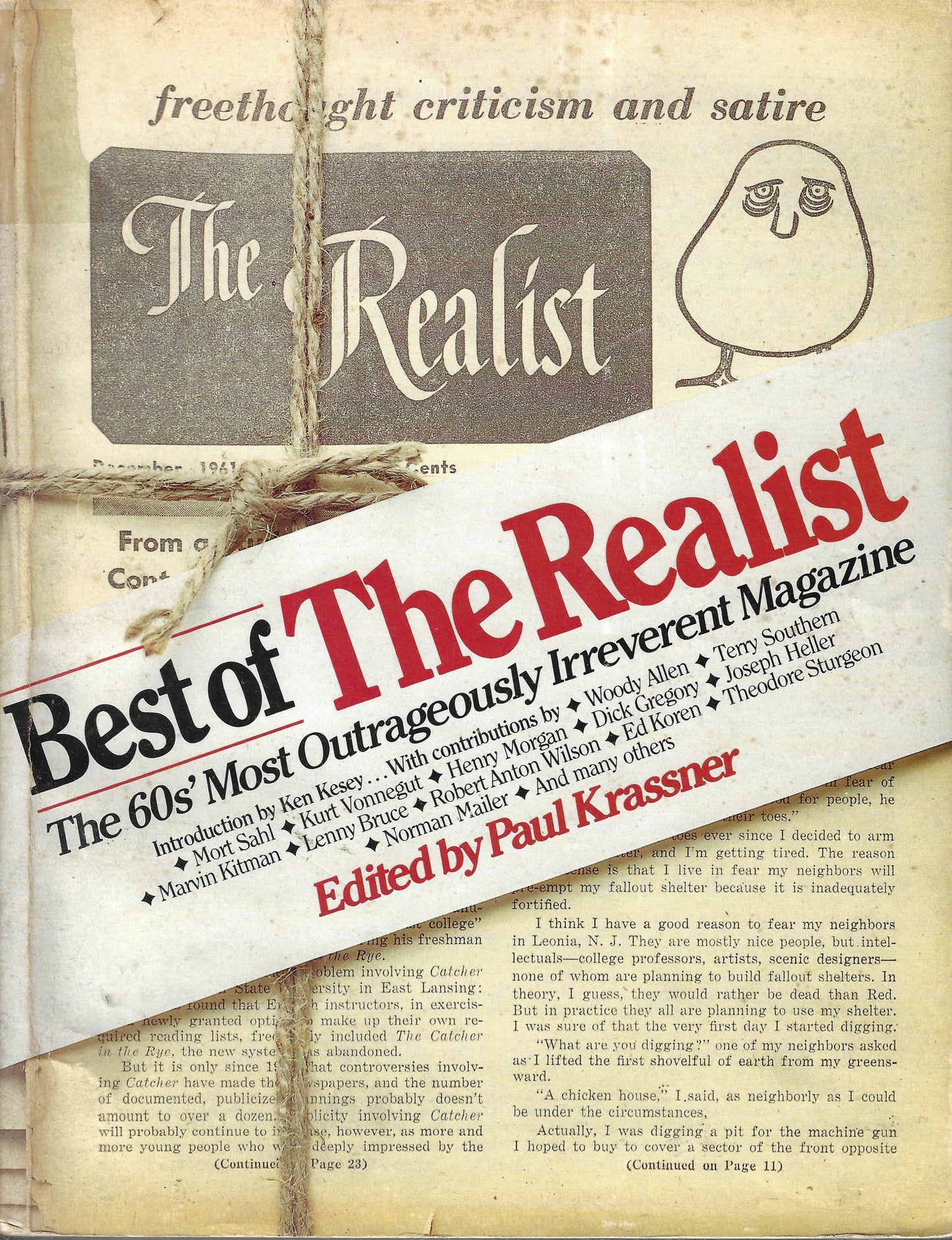 The Realist. Paul Krassner (editor) (paperback)