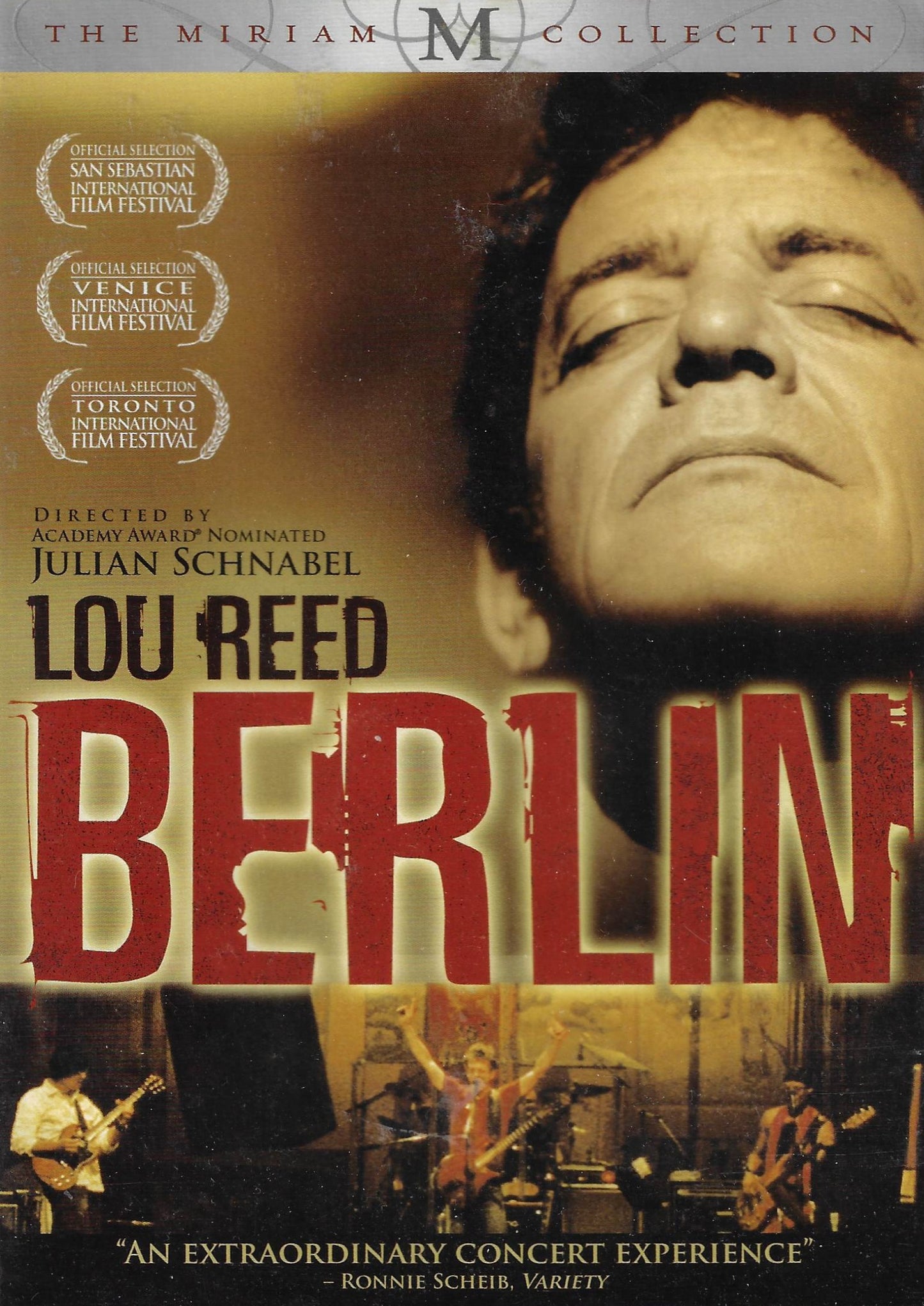 Lou Reed: Berlin. Julian Schnabel (dvd)