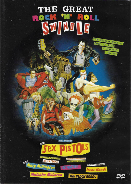 The Great Rock 'n' Roll Swindle - Sex Pistols (dvd)